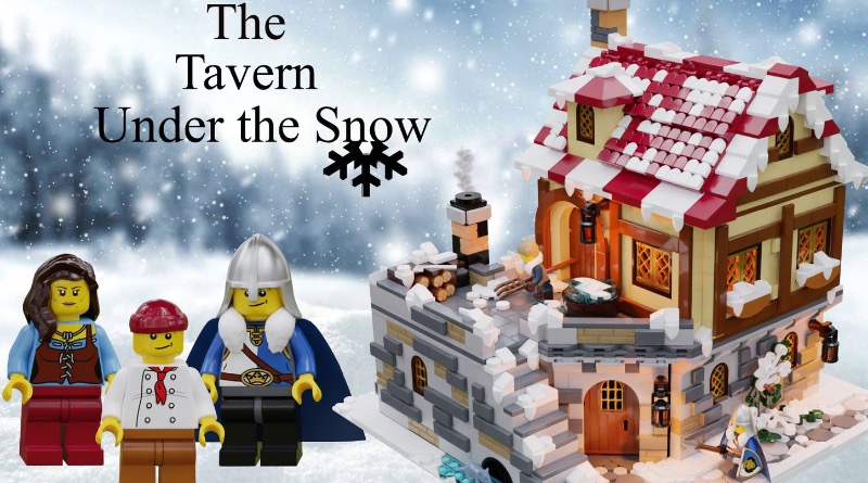 LEGO Ideas Medieval Blacksmith meets Winter Village in new 10K tavern project