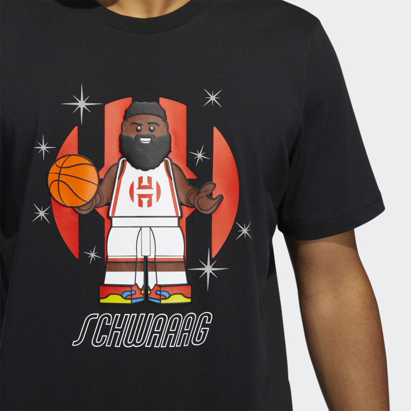 LEGO NBA Adidas James Harden shirt 6