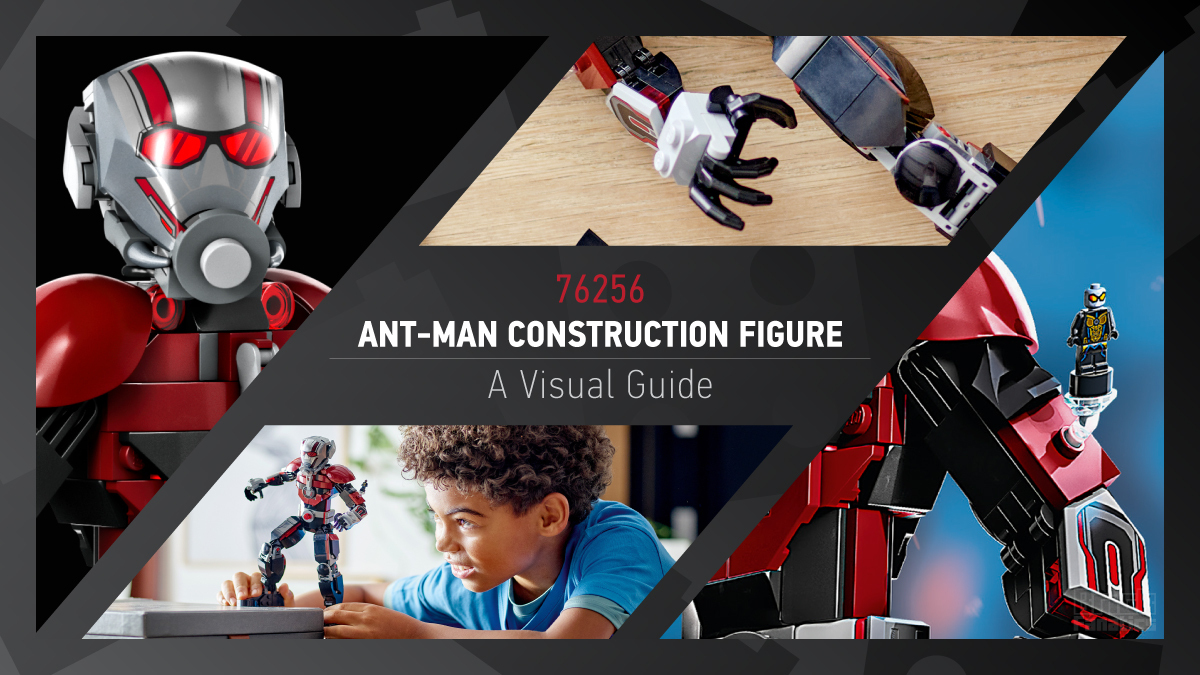 LEGO Marvel 76256 Ant-Man Construction Figure visual tour and gallery