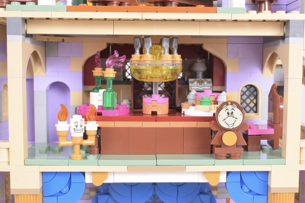 LEGO Disney 43263 Beauty and the Beast Castle review 7 1024x683