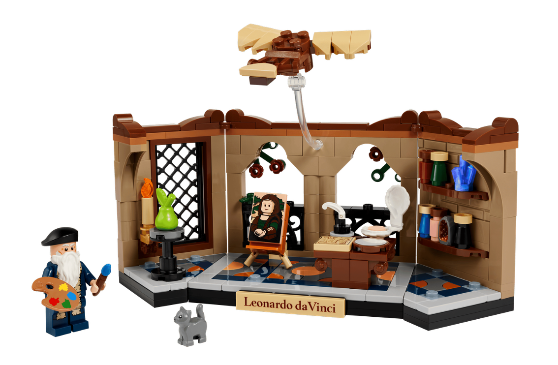 LEGO 40902 Tribute to Leonardo da Vinci