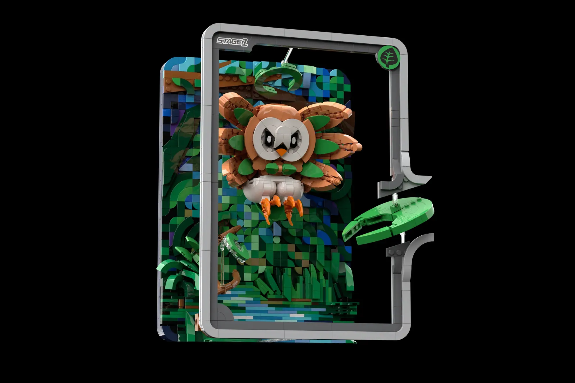 LEGO Ideas Rowlet Razor Leaf